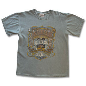 Walt Disney World Mickey Mouse Pathway to Enlightenment Tee Sage Green M